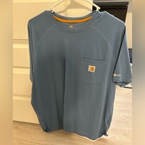 Carhartt Force Men's Blue Pocket T-Shirt